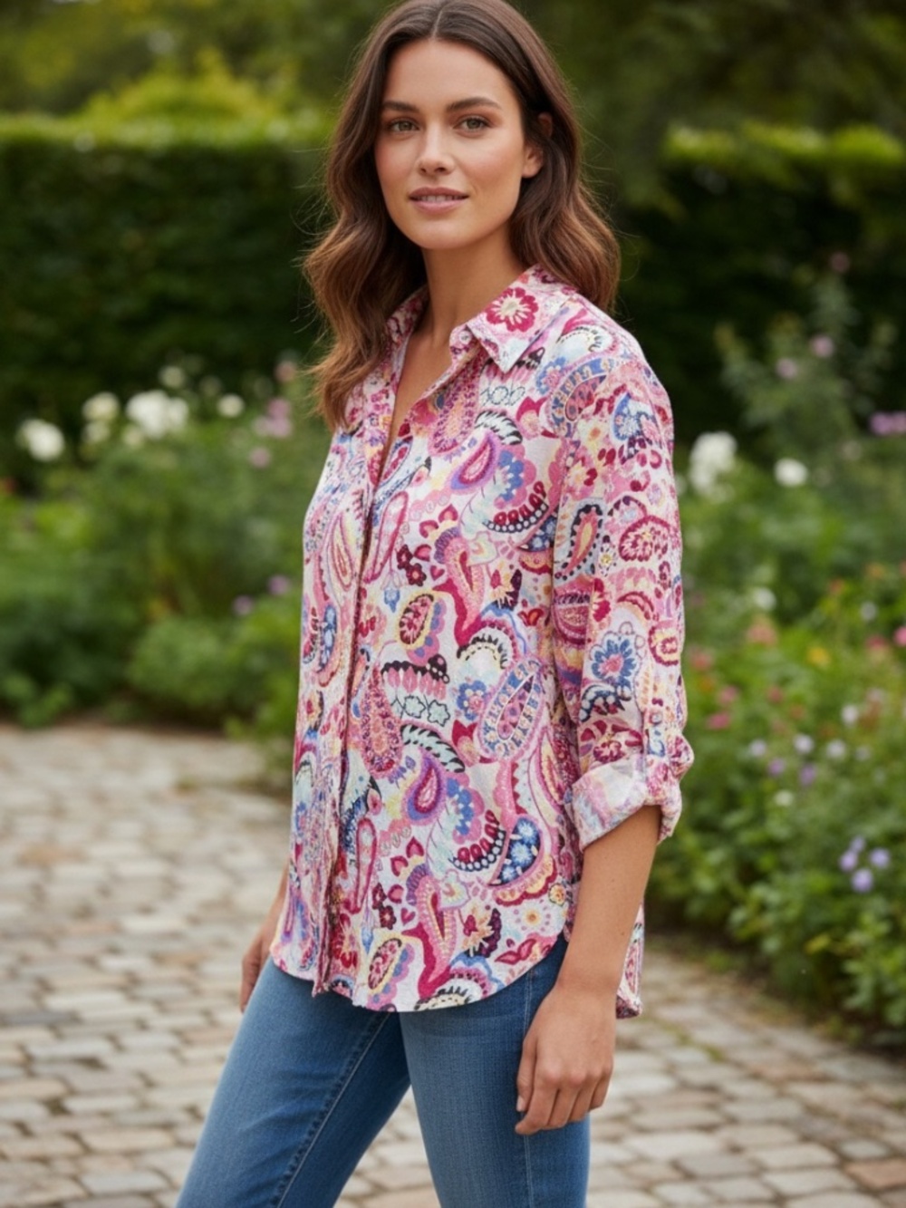 Talbots classic cotton shirt size 1X